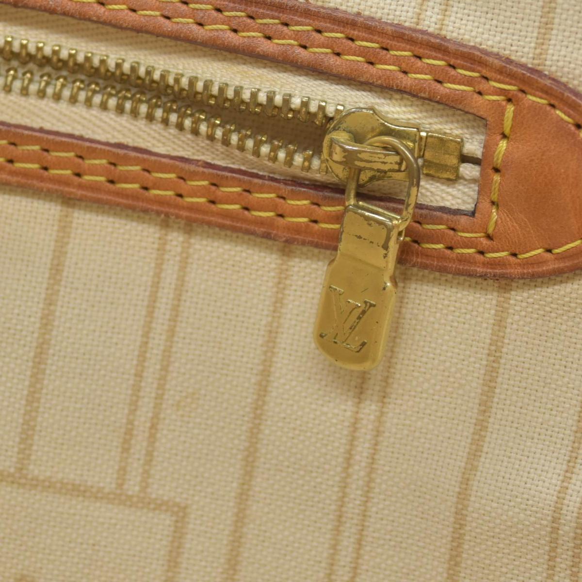 $2170 Louis Vuitton Damier Azur Neverfull MM SA1144