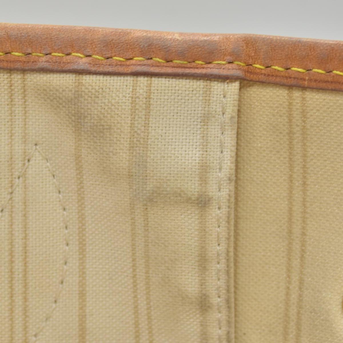 $2170 Louis Vuitton Damier Azur Neverfull MM SA1144