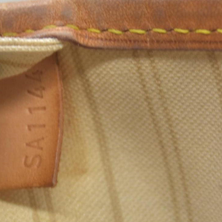 $2170 Louis Vuitton Damier Azur Neverfull MM SA1144