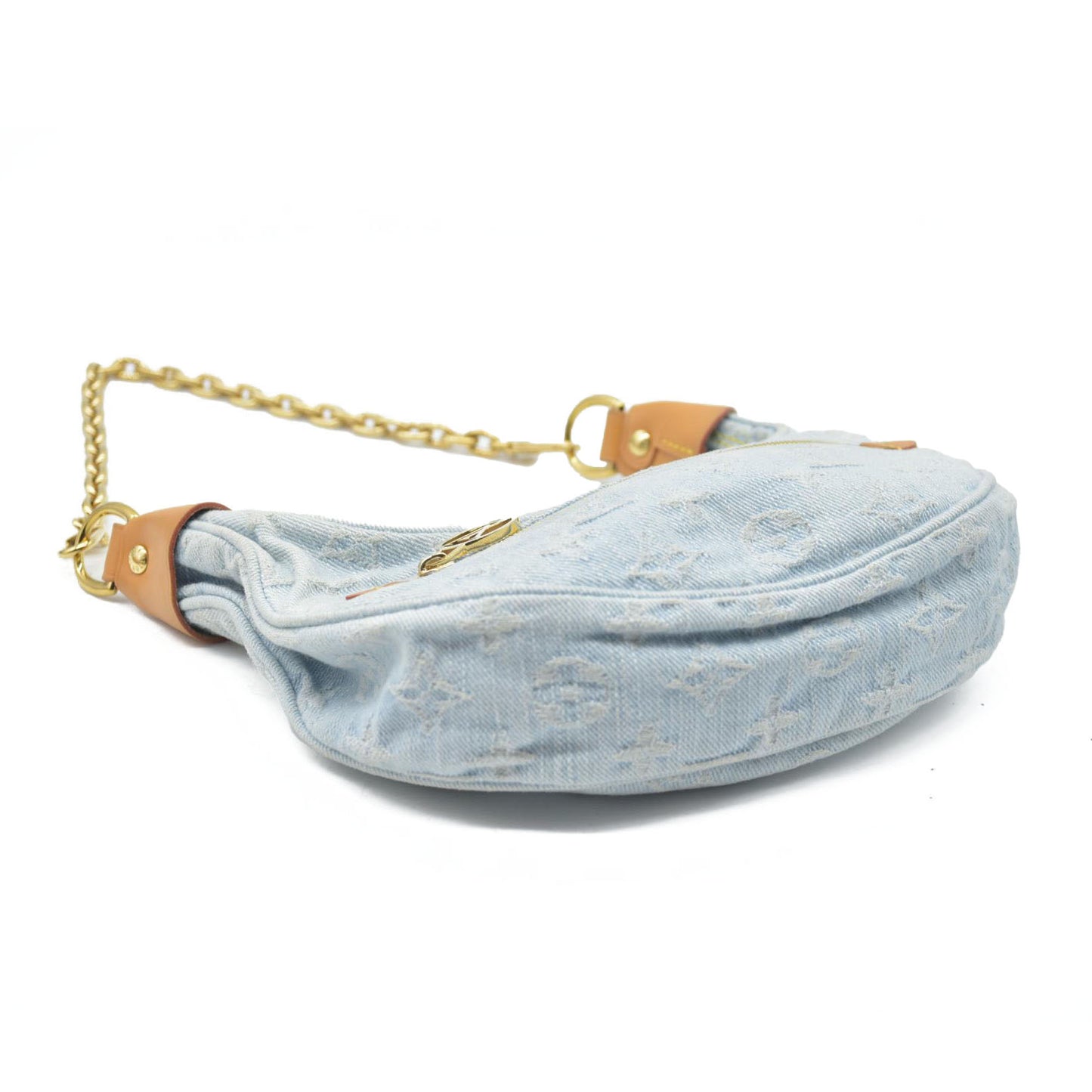 $2490 Louis Vuitton  Monogram Denim Loop Sky Denim