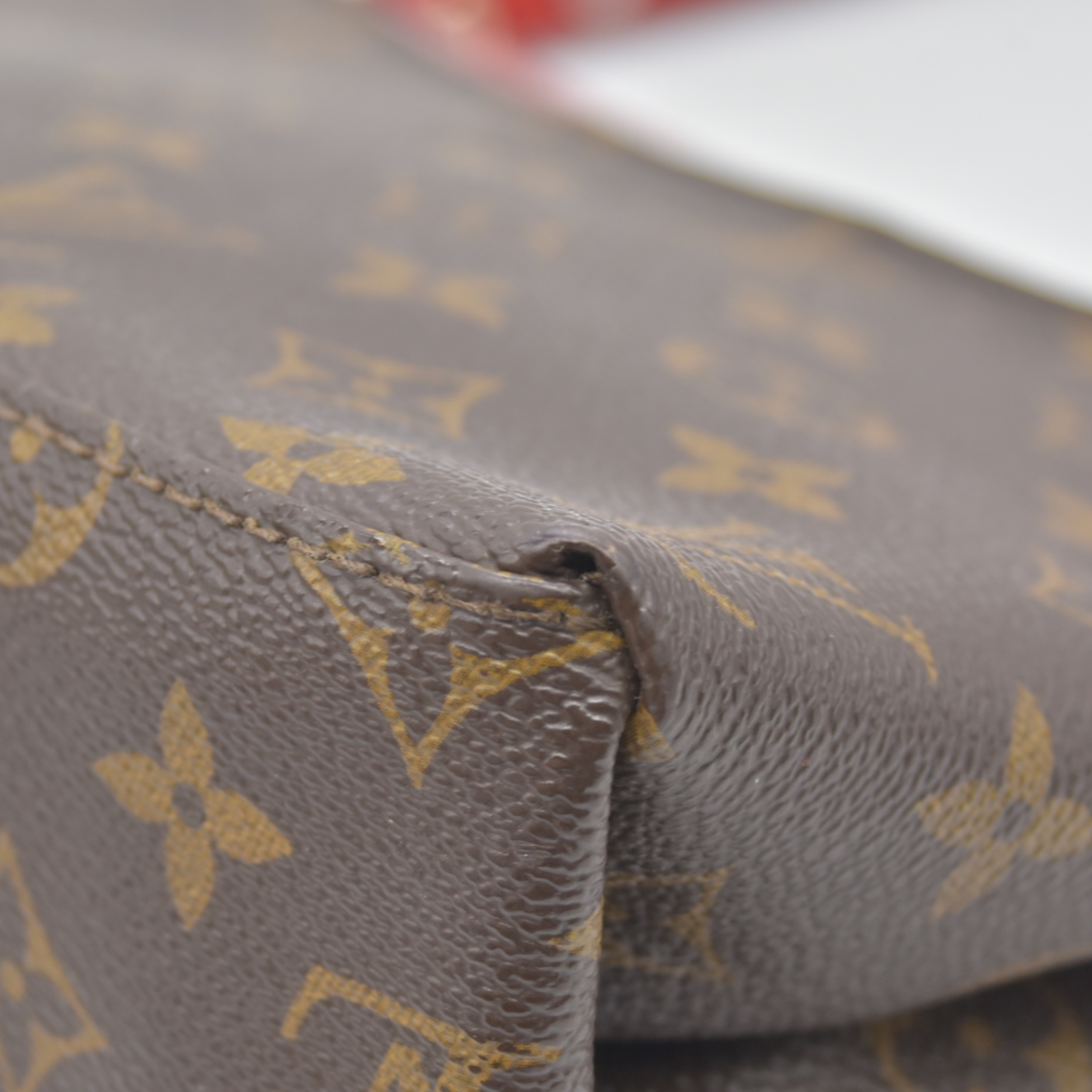 $1740 Louis Vuitton Monogram Epi Saint Michel Coquelicot CA2177 2017