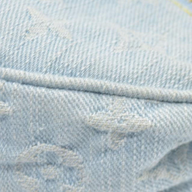 $2490 Louis Vuitton  Monogram Denim Loop Sky Denim