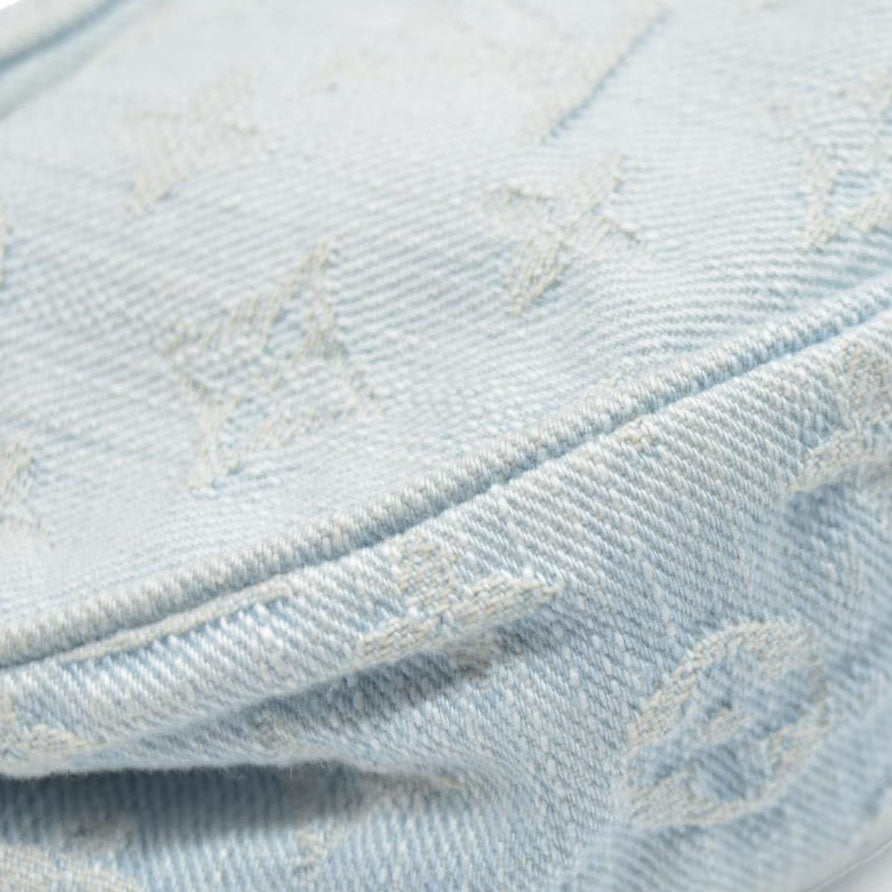 $2490 Louis Vuitton  Monogram Denim Loop Sky Denim