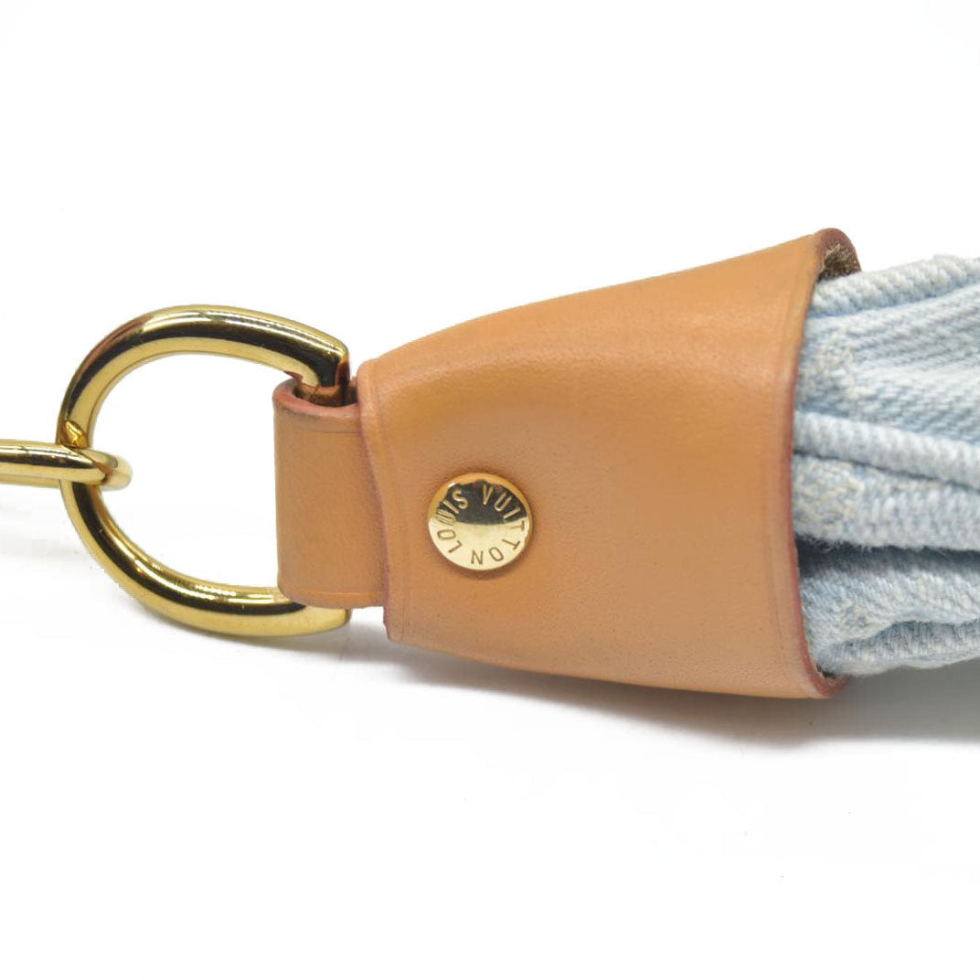 $2490 Louis Vuitton  Monogram Denim Loop Sky Denim