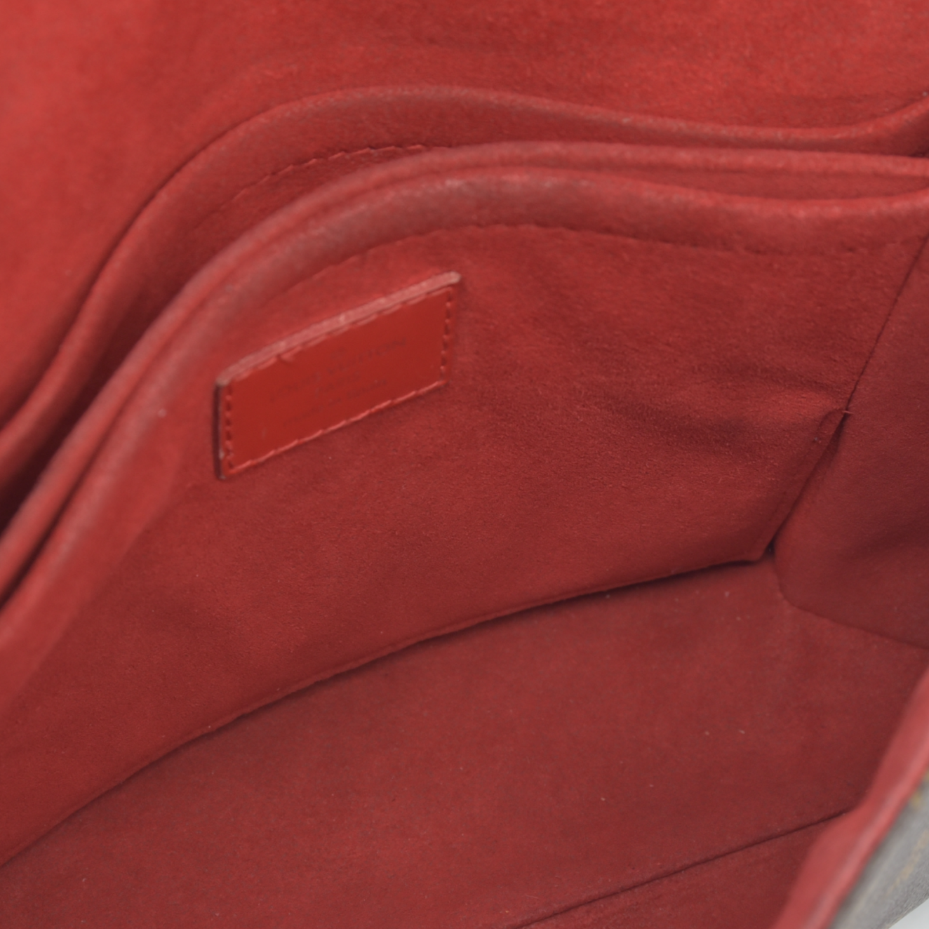 $1740 Louis Vuitton Monogram Epi Saint Michel Coquelicot CA2177 2017