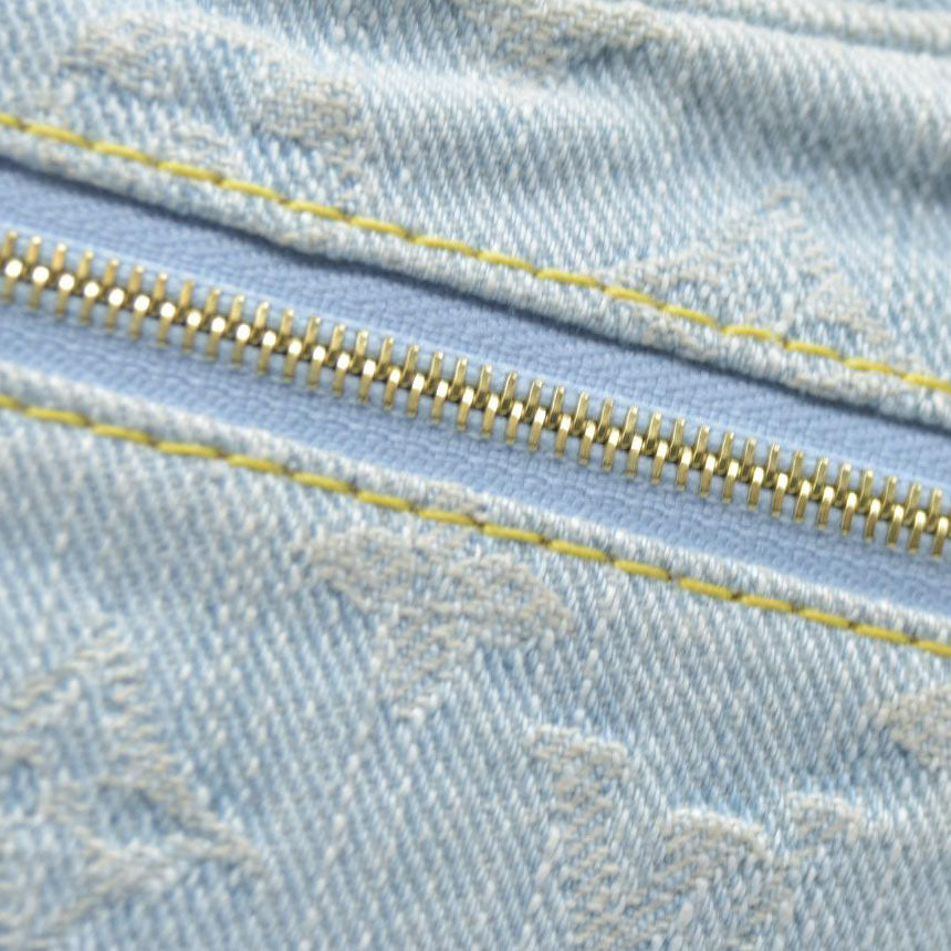 $2490 Louis Vuitton  Monogram Denim Loop Sky Denim