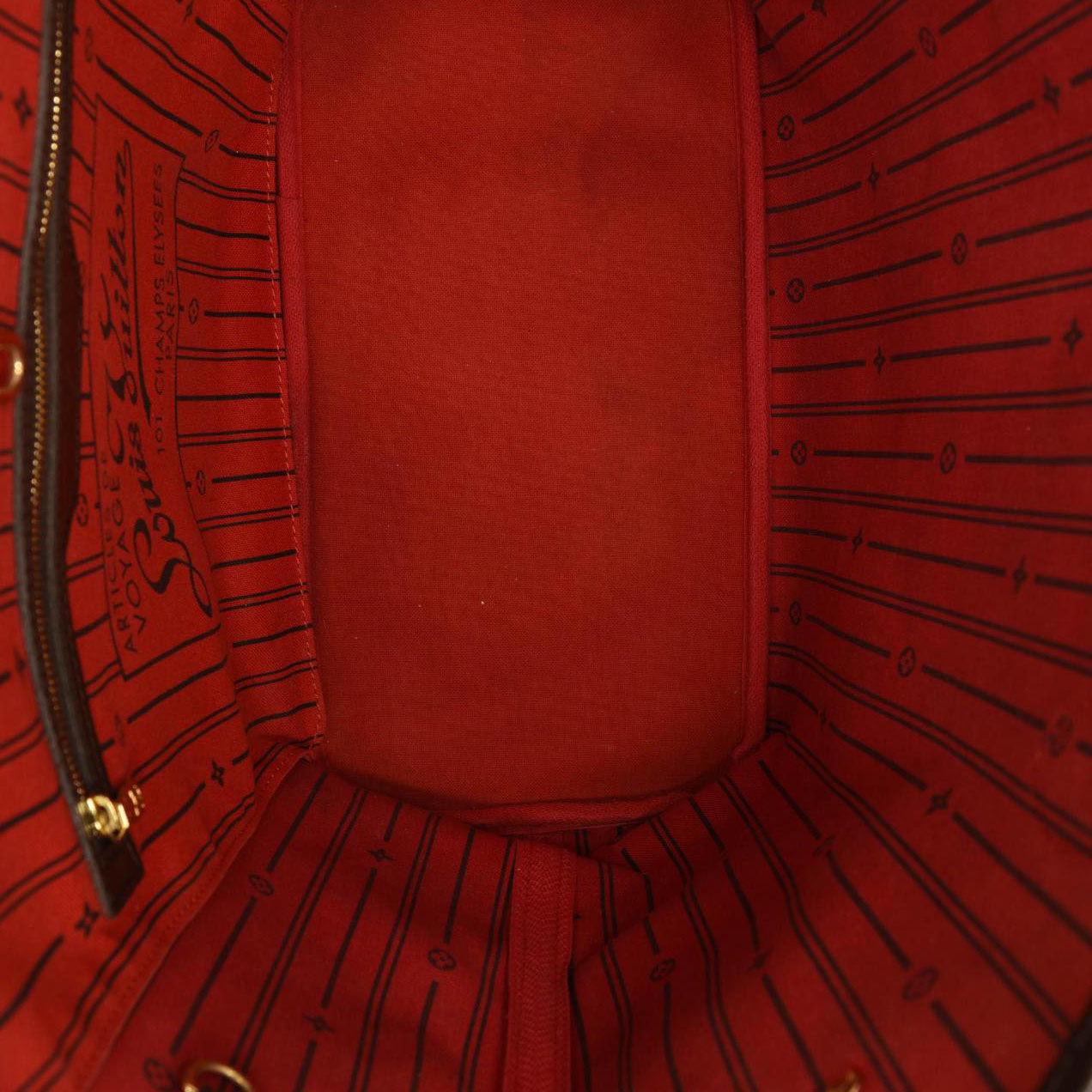 LOUIS VUITTON Damier Ebene Neverfull MM