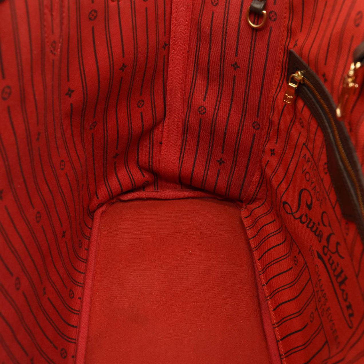 LOUIS VUITTON Damier Ebene Neverfull MM