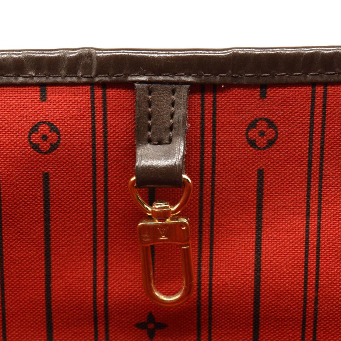LOUIS VUITTON Damier Ebene Neverfull MM