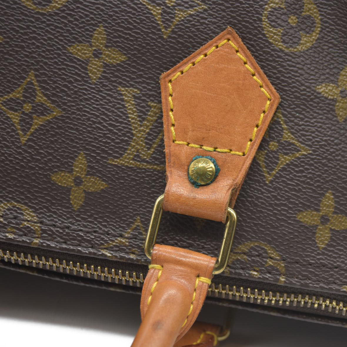 Louis Vuitton LV Hand Bag Speedy 35 Brown Monogram VI0972