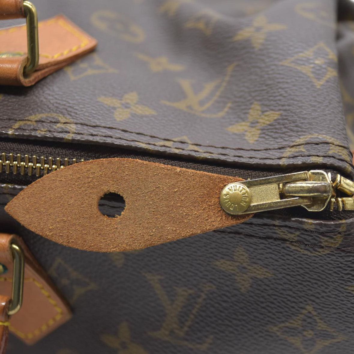 Louis Vuitton LV Hand Bag Speedy 35 Brown Monogram VI0972