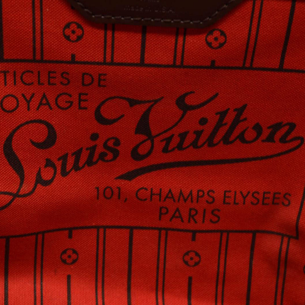 LOUIS VUITTON Damier Ebene Neverfull MM