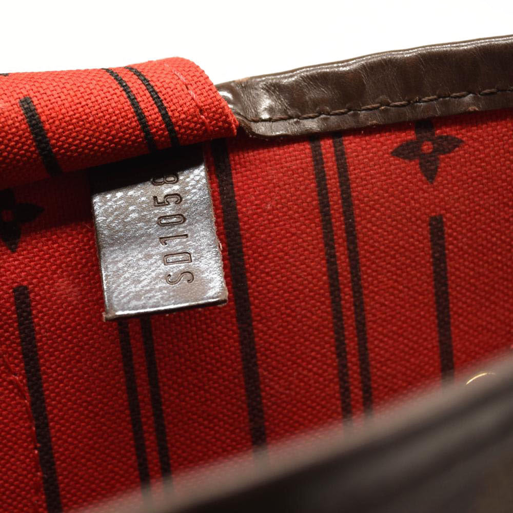 LOUIS VUITTON Damier Ebene Neverfull MM