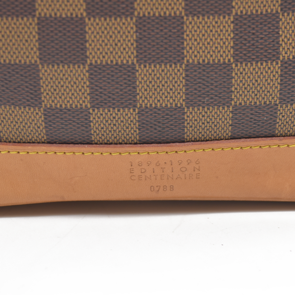 CONSIGNMENT AUCTION $2710 Louis Vuitton Arlequin Soho Damier Ebene Canvas Backpack