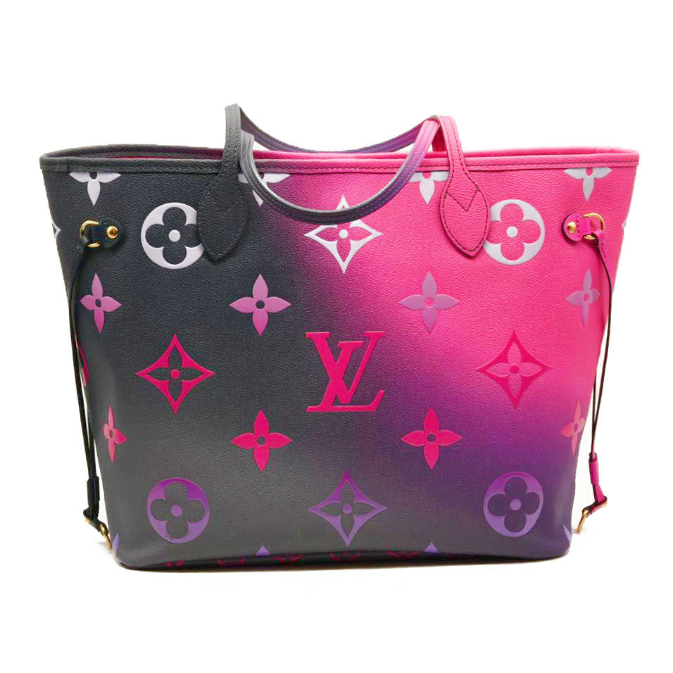 LOUIS VUITTON  Monogram Giant Spring In The City Neverfull MM Midnight Fuchsia