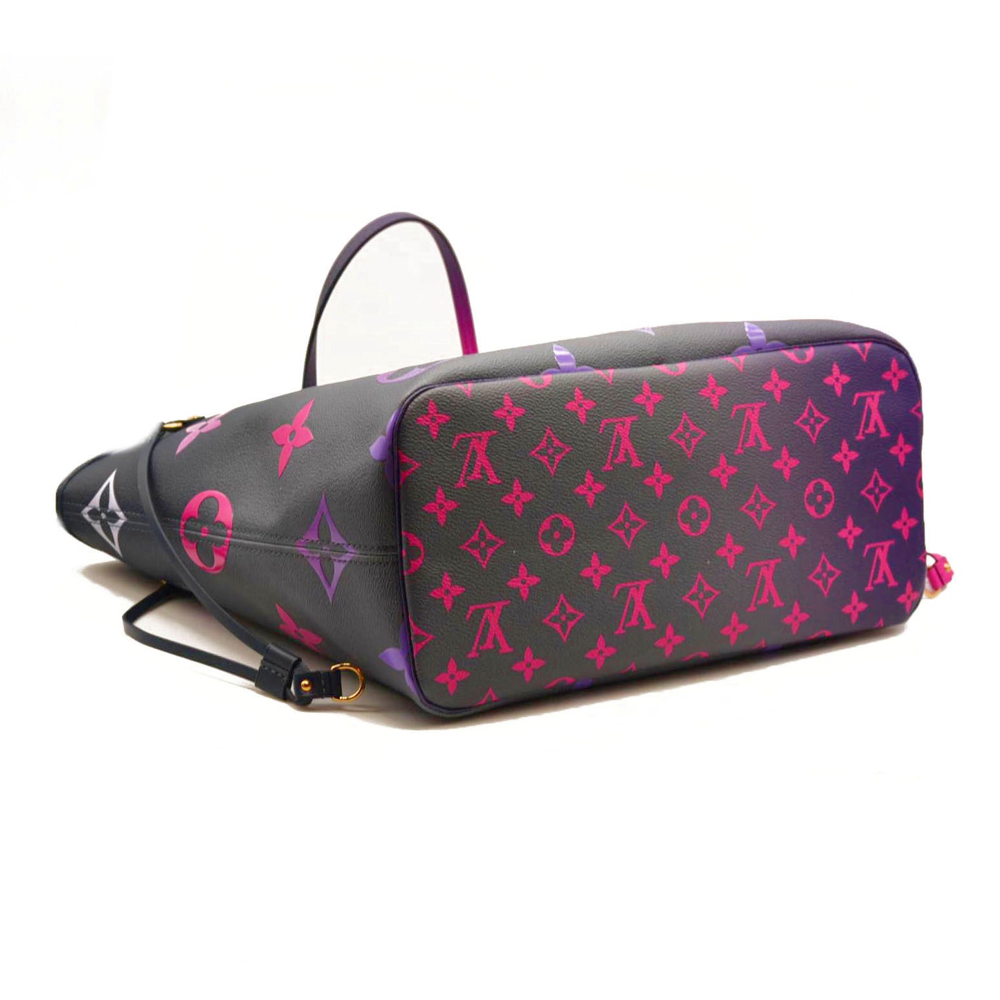 LOUIS VUITTON  Monogram Giant Spring In The City Neverfull MM Midnight Fuchsia