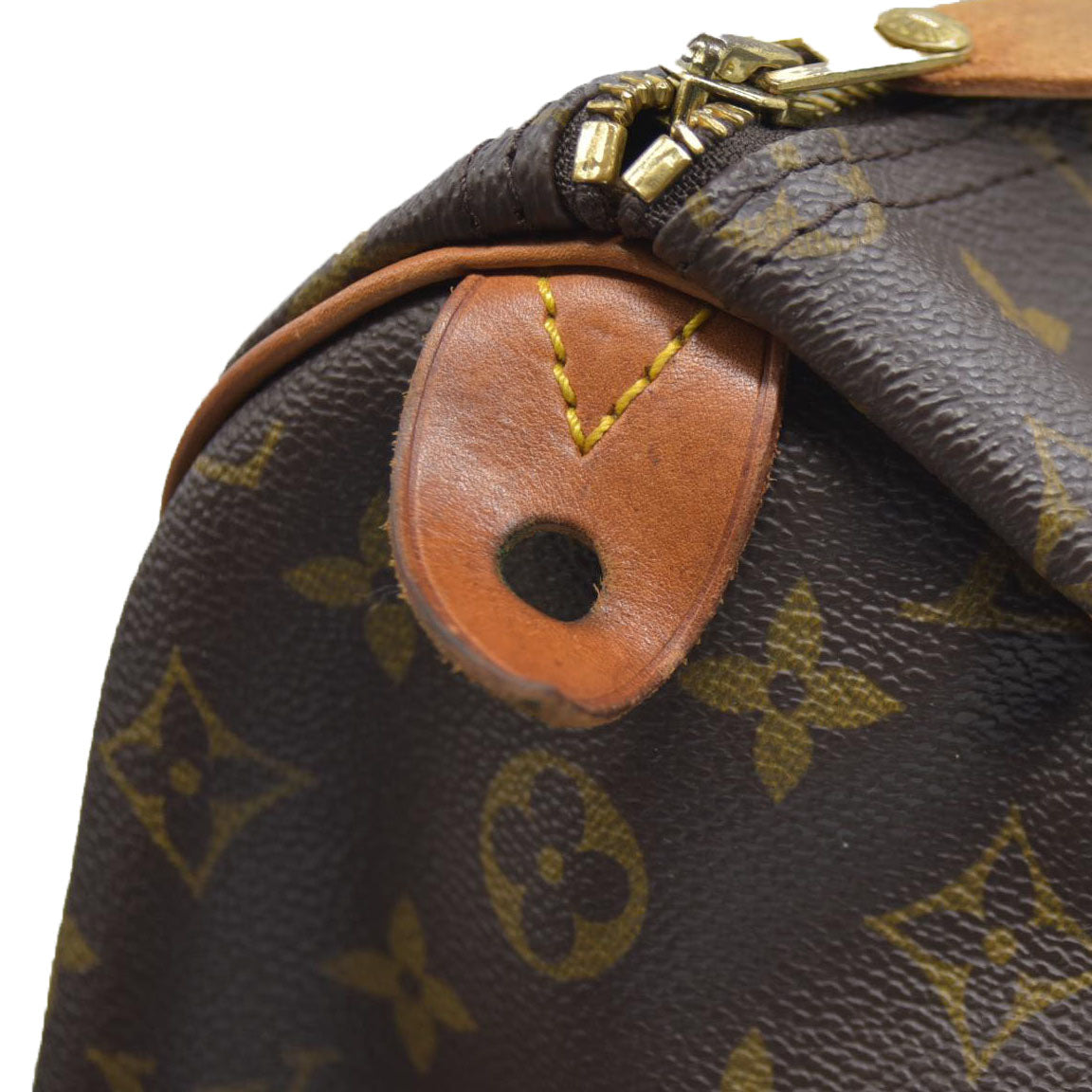 Louis Vuitton LV Hand Bag Speedy 35 Brown Monogram VI0972