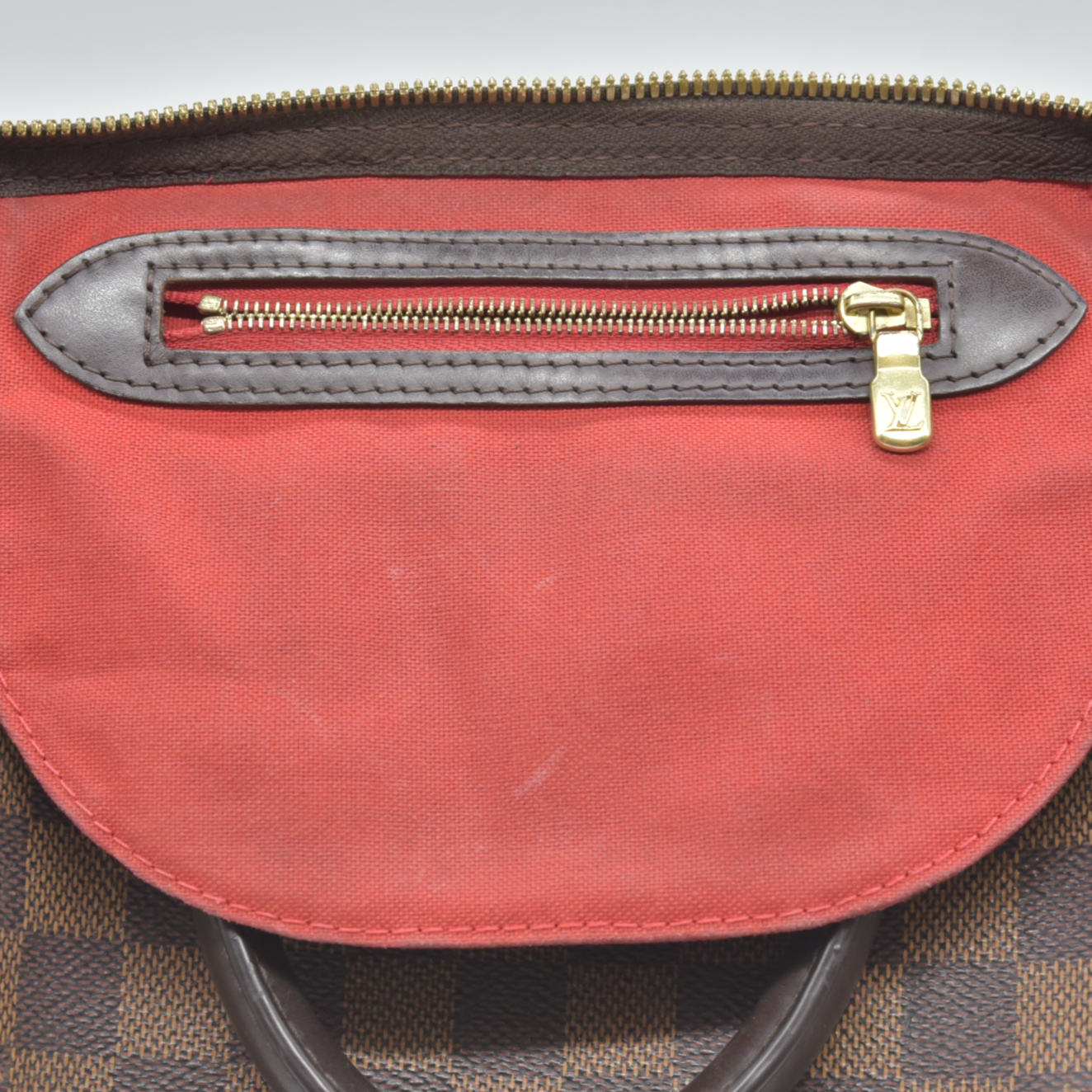 $1940 Louis Vuitton Damier Ebene Speedy Bandouliere 25 MB1147 2017