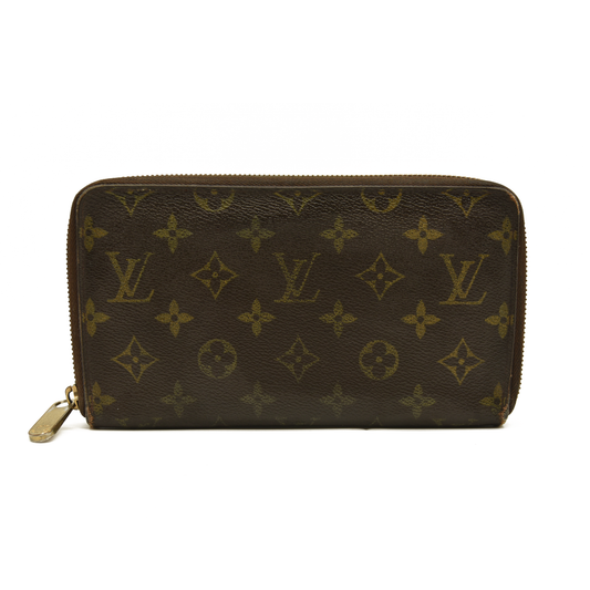 Louis Vuitton  Monogram Zippy Organizer Wallet SN1005