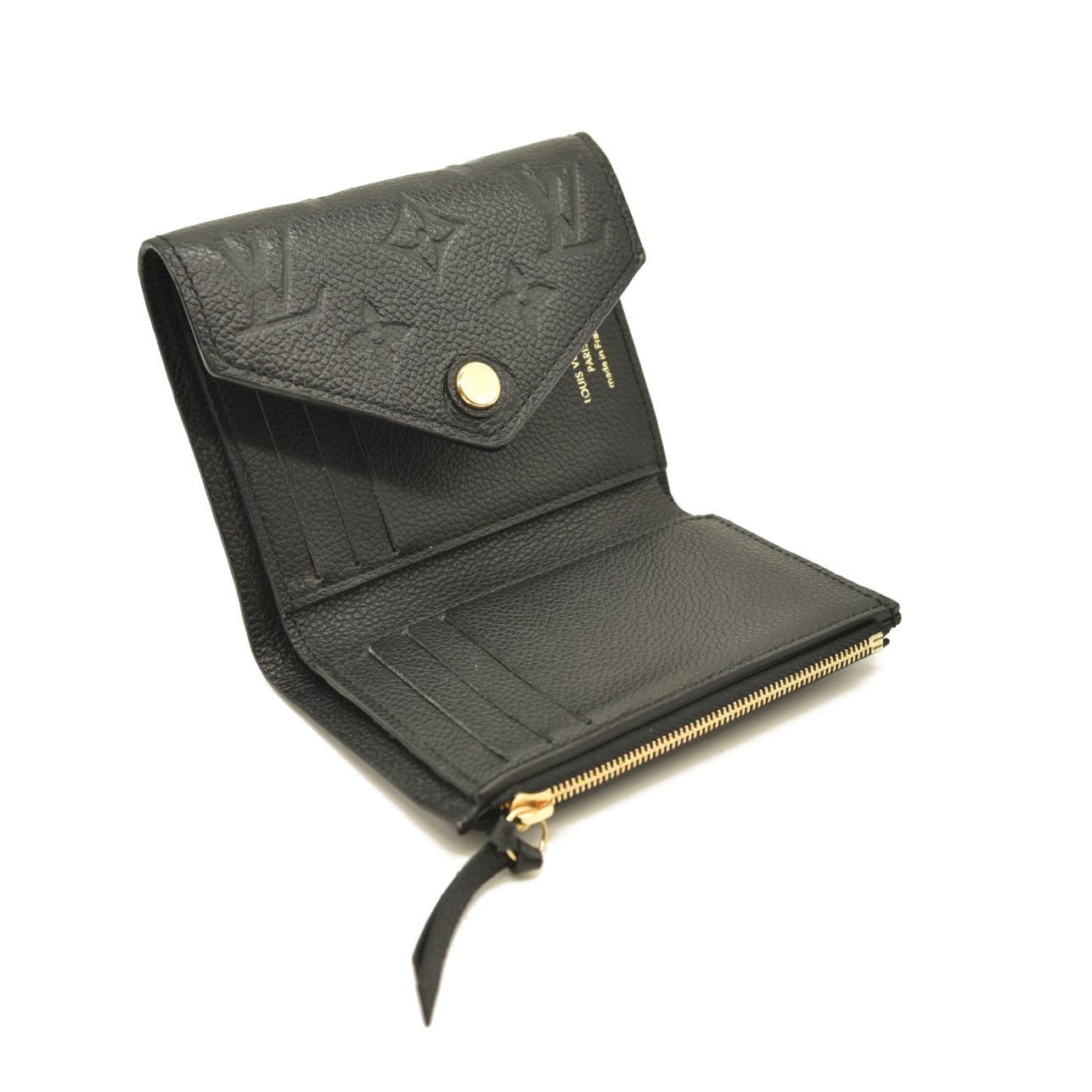 LOUIS VUITTON Empreinte Victorine Wallet Black  SP3128