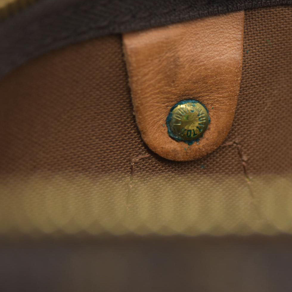 Louis Vuitton LV Hand Bag Speedy 35 Brown Monogram VI0972