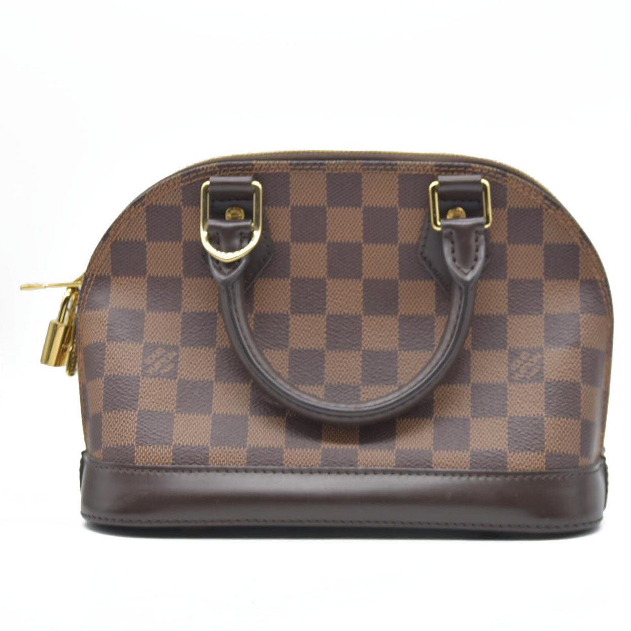 $1940 Louis Vuitton  Damier Ebene Alma BB