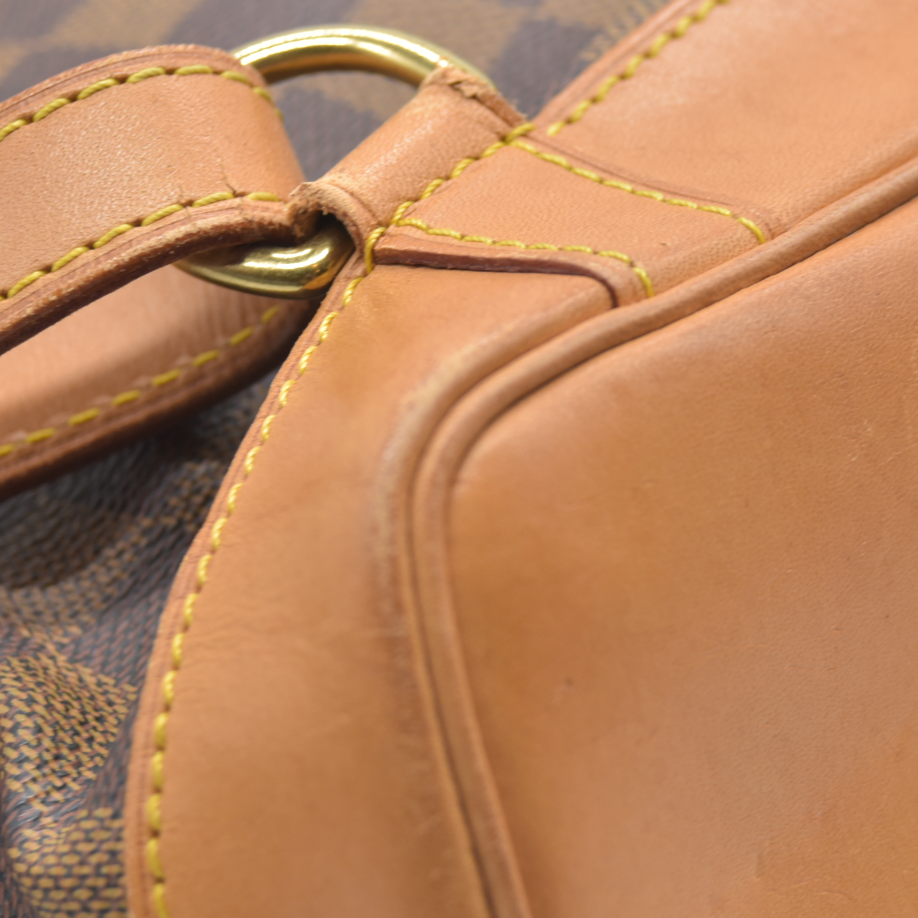 CONSIGNMENT AUCTION $2710 Louis Vuitton Arlequin Soho Damier Ebene Canvas Backpack