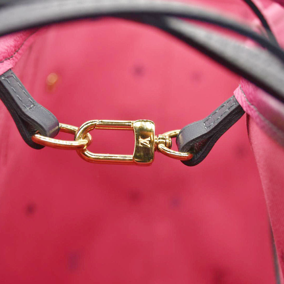 LOUIS VUITTON  Monogram Giant Spring In The City Neverfull MM Midnight Fuchsia