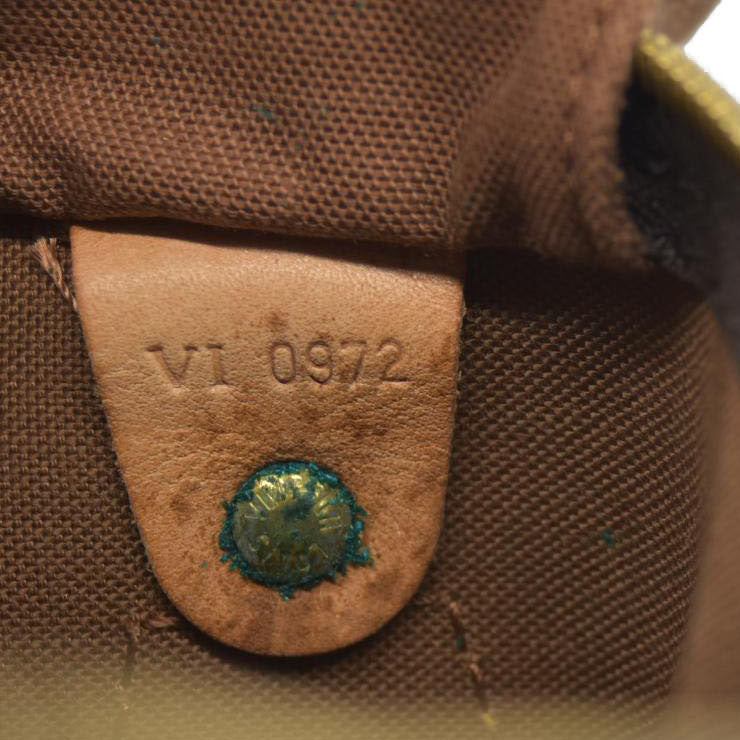 Louis Vuitton LV Hand Bag Speedy 35 Brown Monogram VI0972