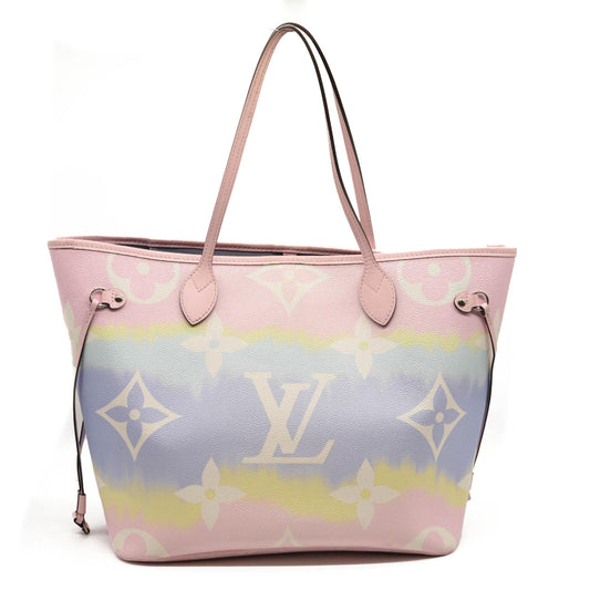 LOUIS VUITTON Monogram Escale Neverfull MM Pastel