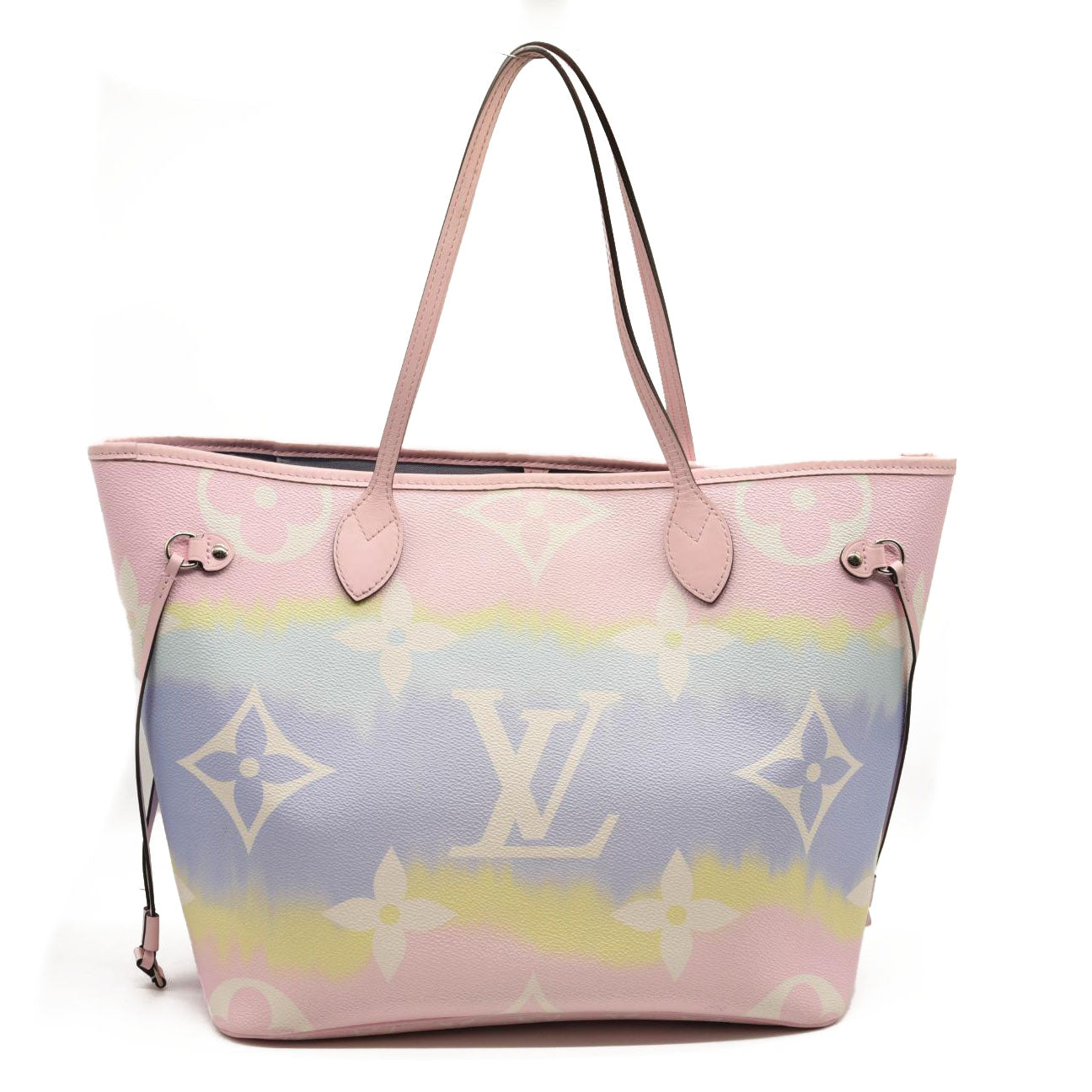 USED LOUIS VUITTON Monogram Escale Neverfull MM Pastel