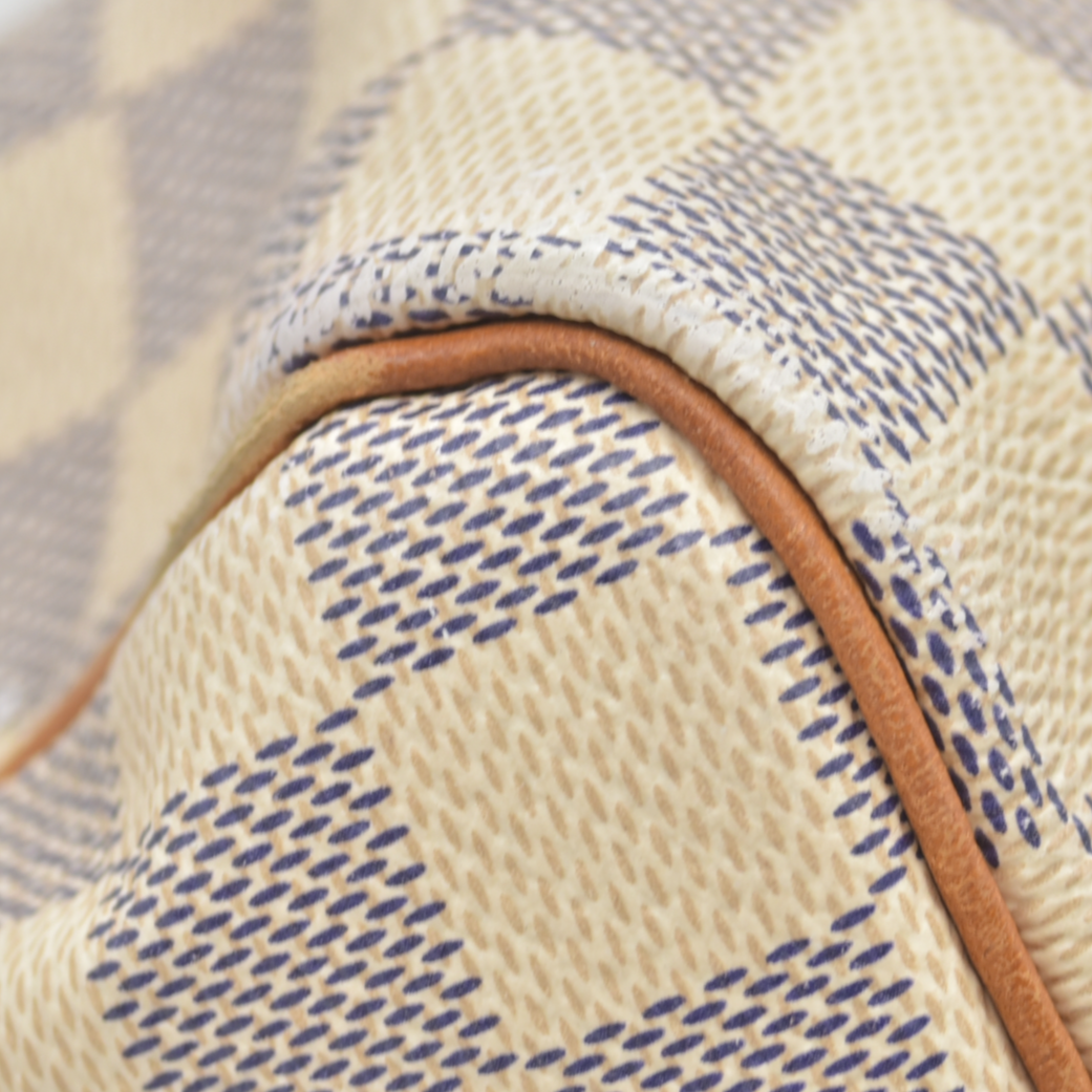 $1940 Louis Vuitton  Damier Azur Speedy Bandouliere 25 2014 DU4114