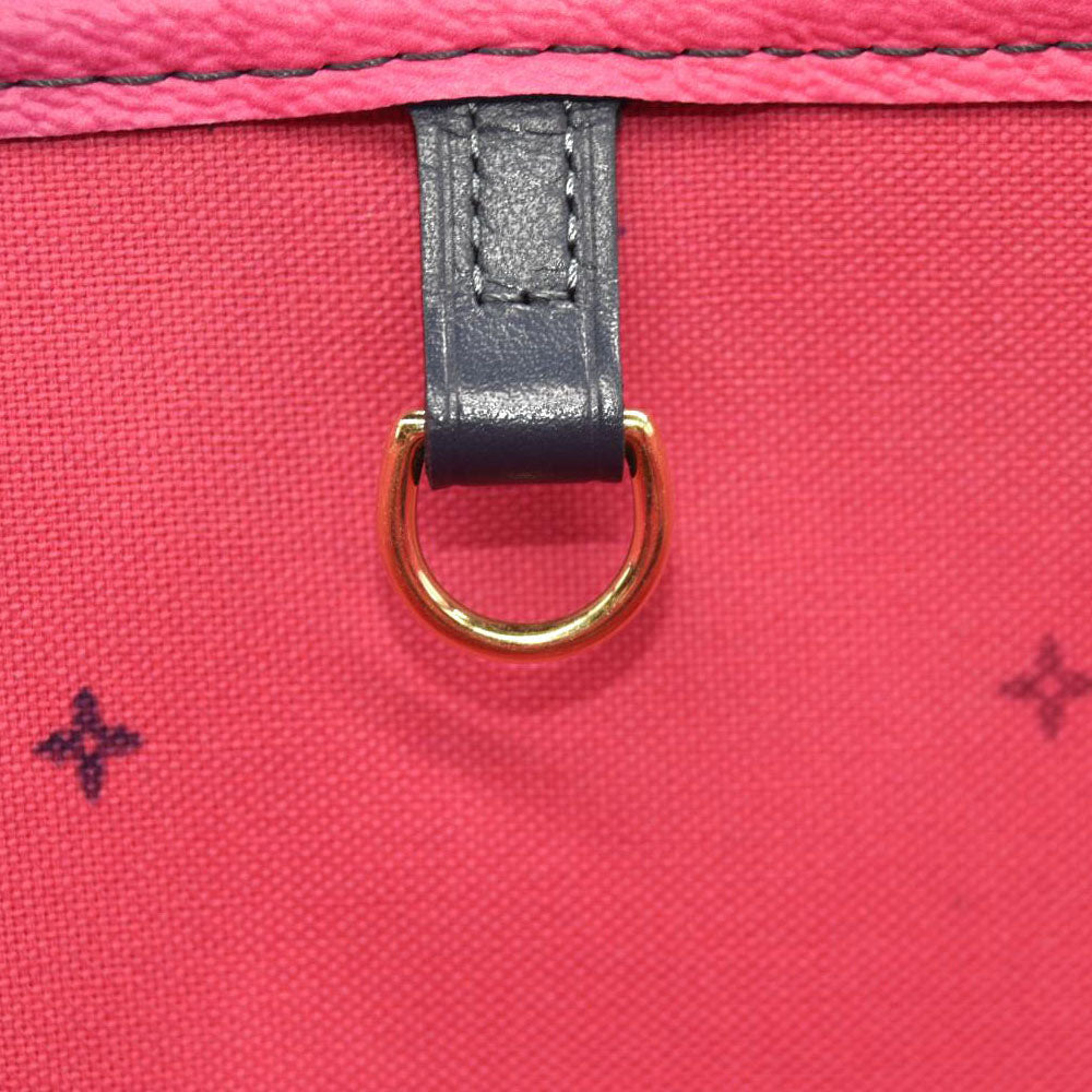 LOUIS VUITTON  Monogram Giant Spring In The City Neverfull MM Midnight Fuchsia