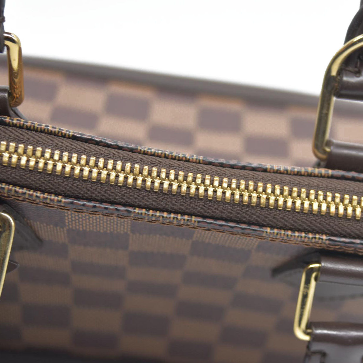 $1940 Louis Vuitton  Damier Ebene Alma BB