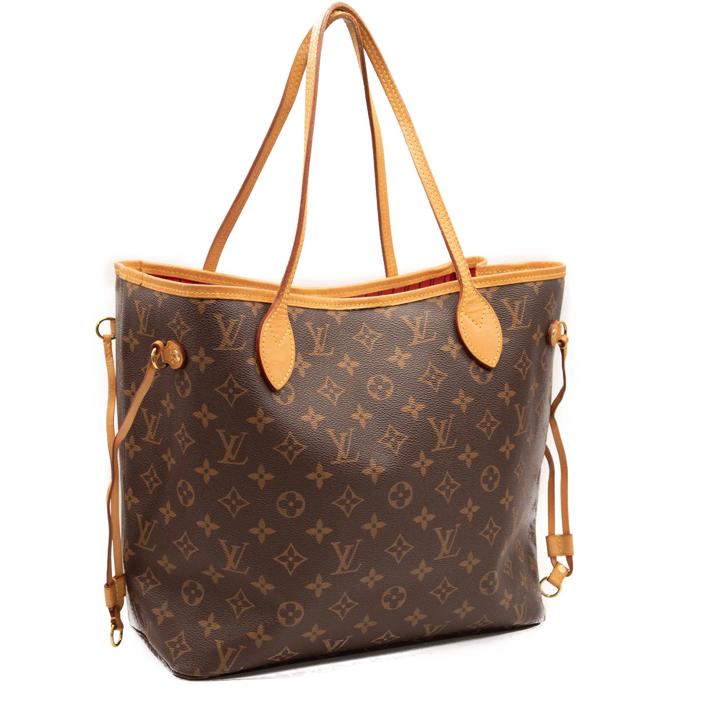 Louis Vuitton Monogram Neo Neverfull MM Cherry Tote