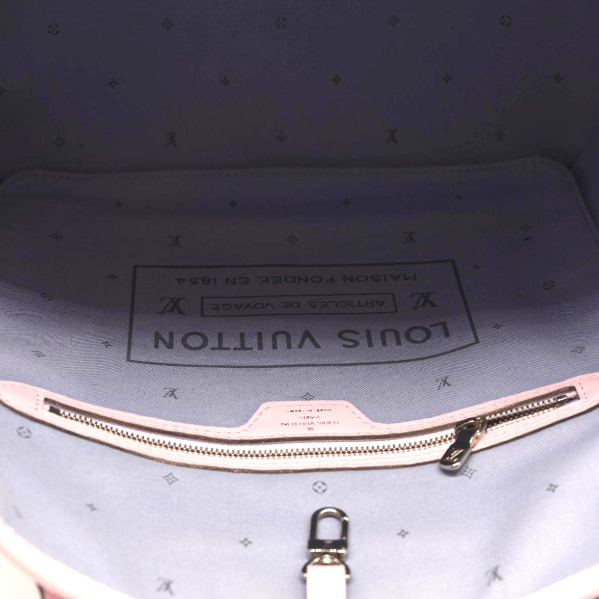 USED LOUIS VUITTON Monogram Escale Neverfull MM Pastel