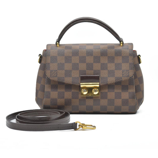 $1960 Louis Vuitton  Damier Ebene Croisette