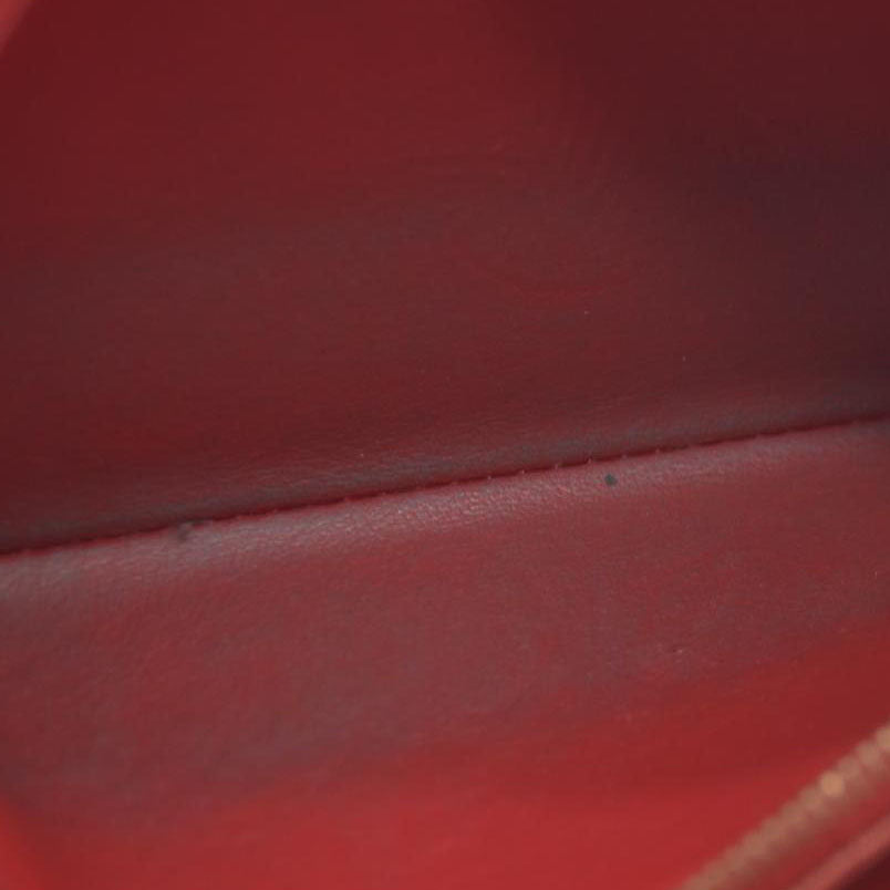 Louis Vuitton Monogram Verni Portefeiulle Clemence Zip Long Wallet MI2165