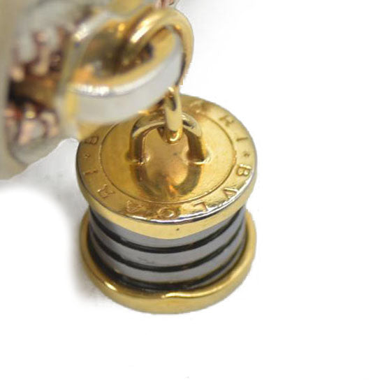 BVLGARI B-zero1 Leather Zip Around Long Wallet Ivory