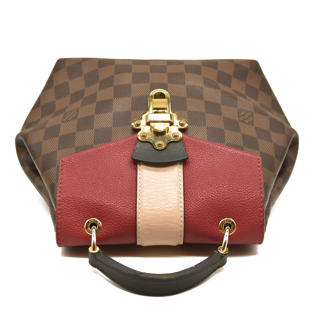 Louis Vuitton  Damier Ebene Clapton Backpack Scarlet SR4128