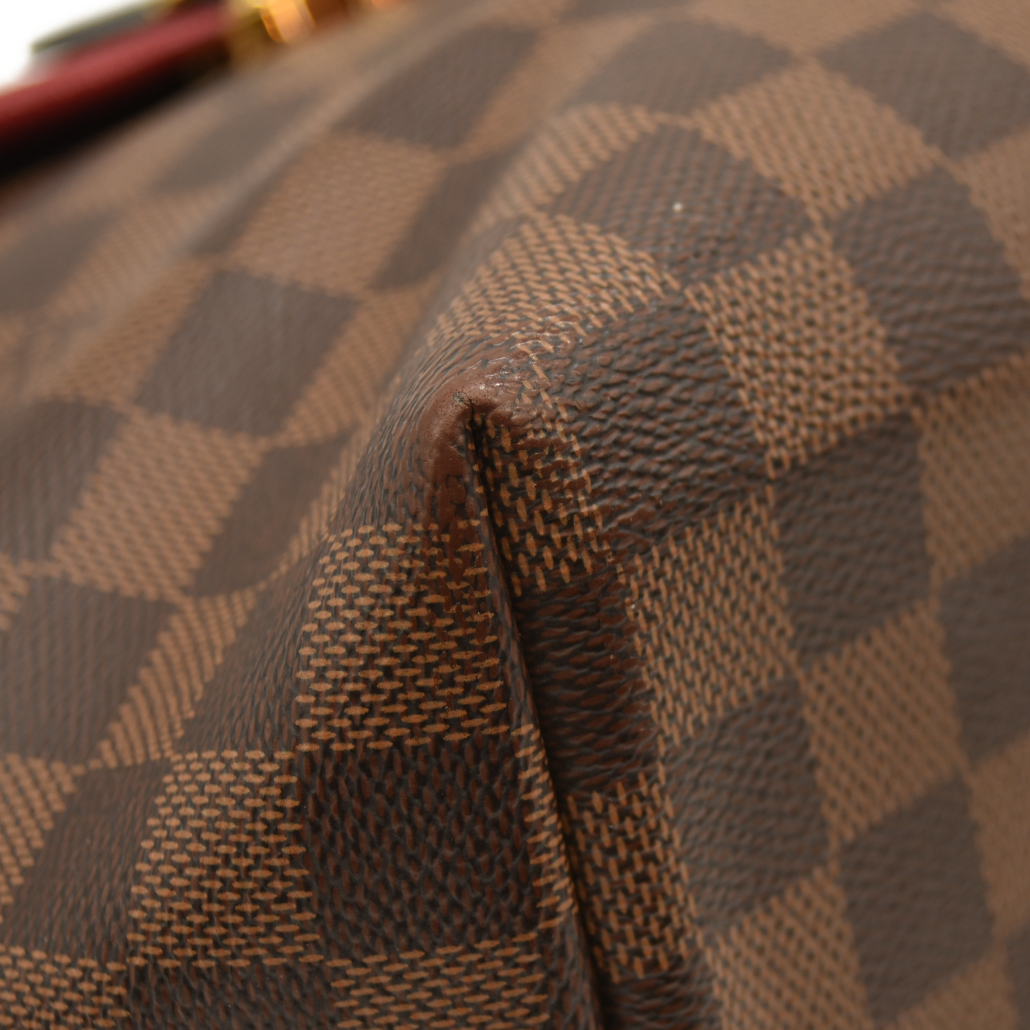 Louis Vuitton  Damier Ebene Clapton Backpack Scarlet SR4128