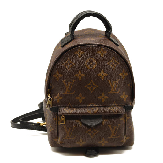 LOUIS VUITTON Monogram Palm Springs Backpack Mini