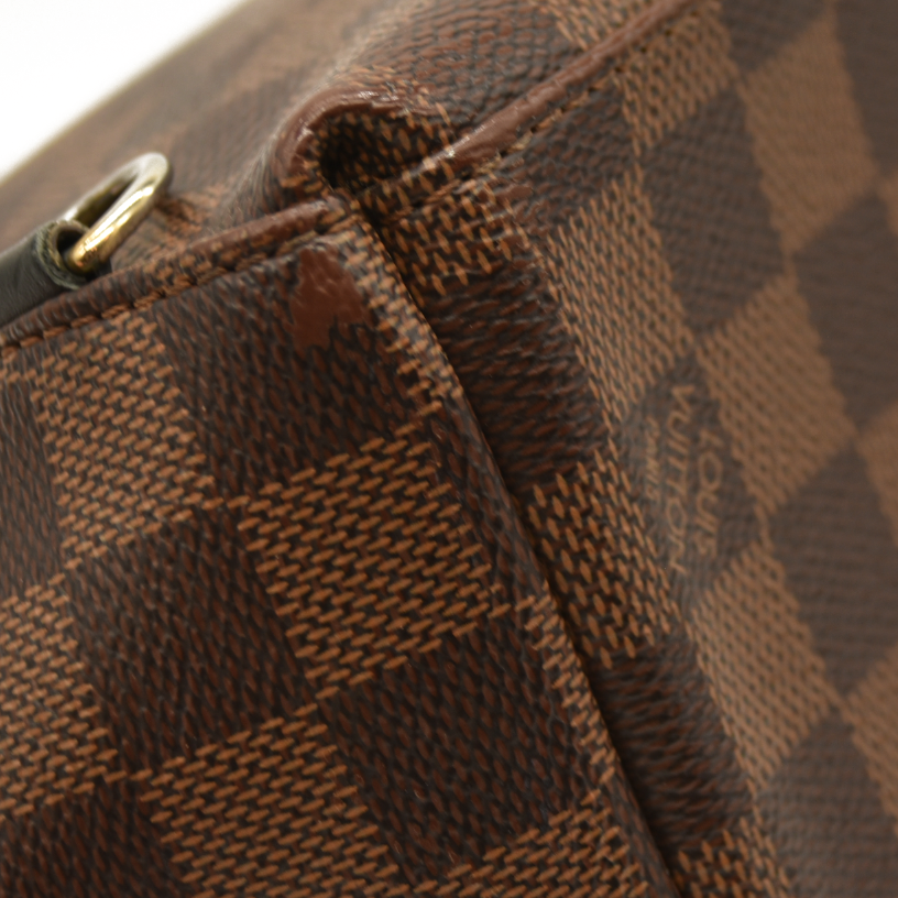 Louis Vuitton  Damier Ebene Clapton Backpack Scarlet SR4128