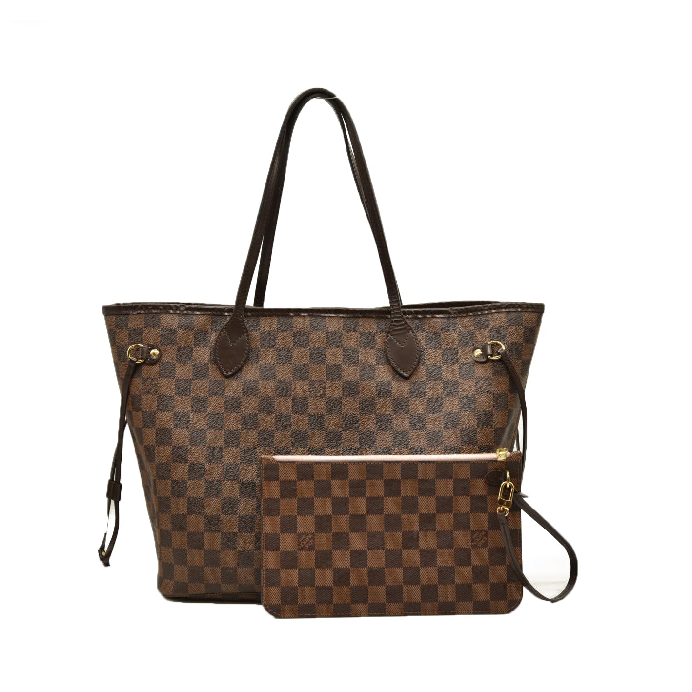 LOUIS VUITTON Damier Ebene Neverfull MM SD2196