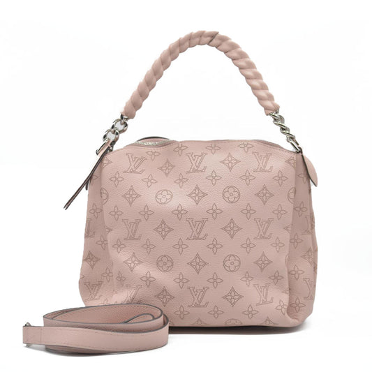 $3950 Louis Vuitton  Mahina Babylone Chain BB Magnolia