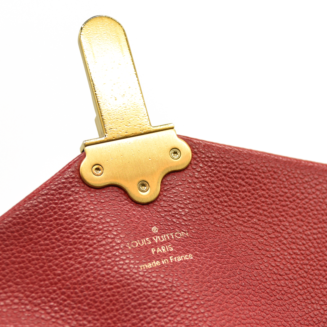 Louis Vuitton  Damier Ebene Clapton Backpack Scarlet SR4128