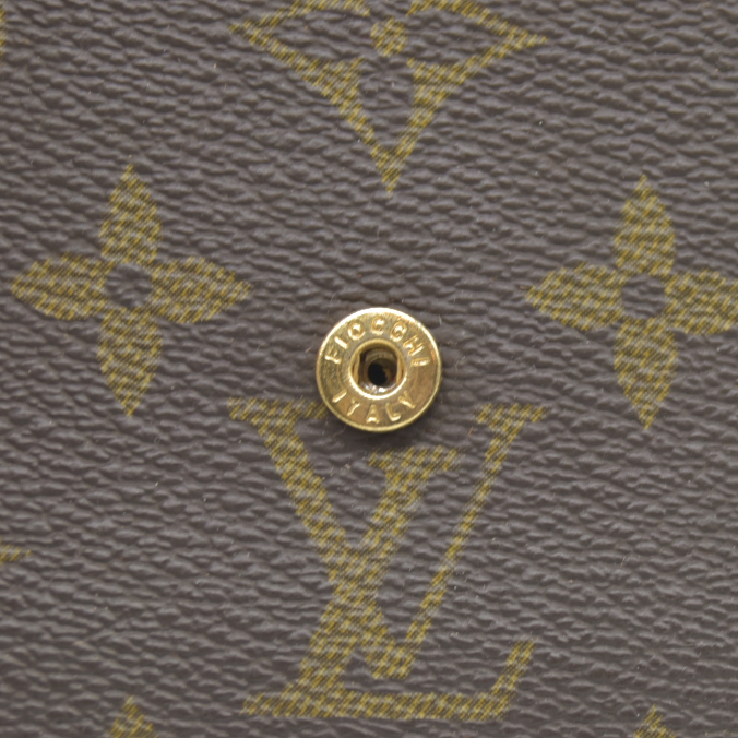 AUCTION $620 Louis Vuitton  Monogram Porte Tresor Wallet