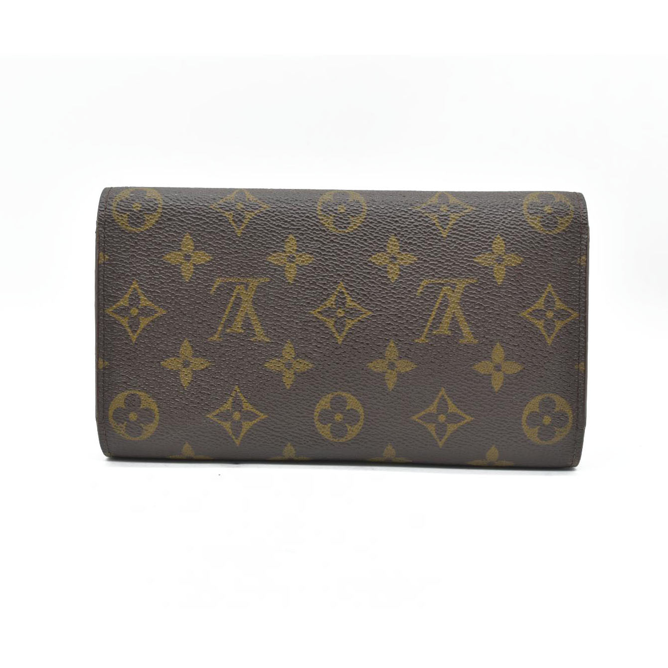 AUCTION $725 Louis Vuitton Monogram Trifold Sarah Wallet