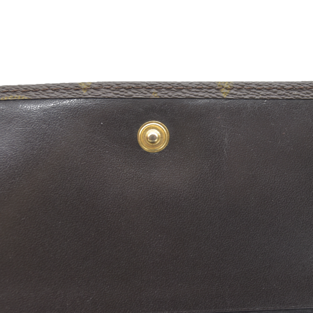 AUCTION $620 Louis Vuitton  Monogram Porte Tresor Wallet