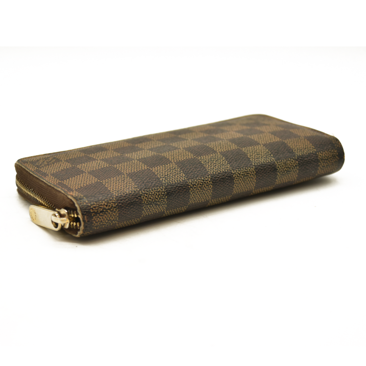 $880 Louis Vuitton Damier Ebene Zippy Wallet VI4058
